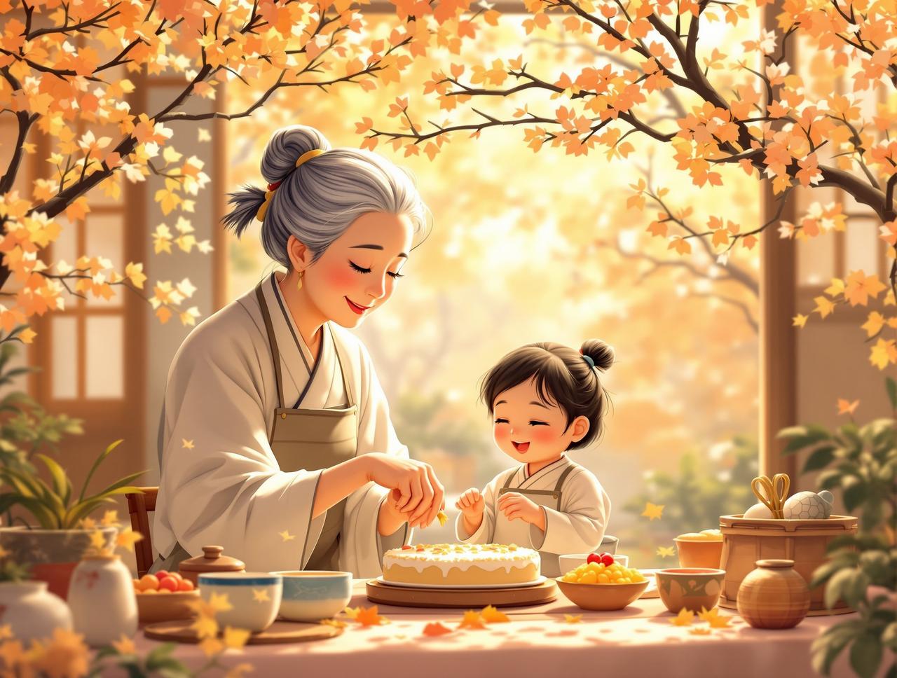 红果漫剧 外婆的桂花糕 - 亲情伦理 红果漫剧 - 外婆的桂花糕